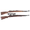 Image 1 : Two Bolt Action Rifles -A) Rare Chinese Contract Mauser Model 98 Bolt Action Rifle
