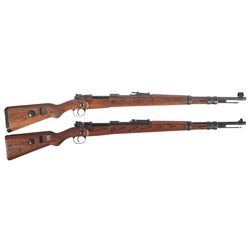 Two Mauser Model 98 Rifles -A) WWII Portuguese Contract Mauser Model 98 Bolt Action Rifle