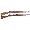Image 1 : Two Mauser Model 98 Rifles -A) WWII Portuguese Contract Mauser Model 98 Bolt Action Rifle