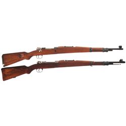 Two Military Bolt Action Rifles -A) Yugoslavian M48 Bolt Action Rifle