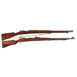 Two Mauser Contract Bolt Action Rifles -A) Mauser Model 1895 Chilean Contract Bolt Action Rifle