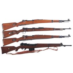 Four Military Rifles -A) Yugoslavian M48 Bolt Action Rifle