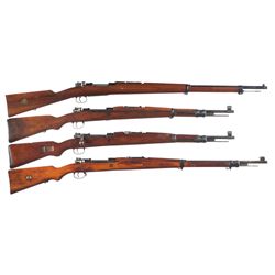 Four European Military Bolt Action Rifles -A) Carl Gustaf Model 96 Bolt Action Rifle
