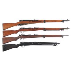 Four WWII Japanese Bolt Action Longarms -A) Japanese Type 99 Bolt Action Rifle