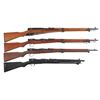 Image 1 : Four WWII Japanese Bolt Action Longarms -A) Japanese Type 99 Bolt Action Rifle