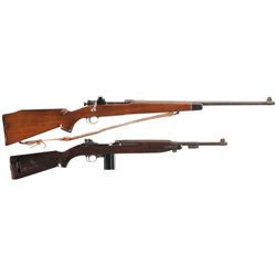 One Rifle and One Carbine -A) Custom Remington Model 1903 Bolt Action Rifle