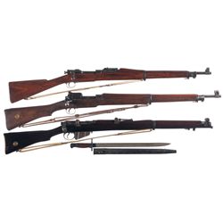 Three Military Bolt Action Rifles -A) U.S. Springfield Model 1903 Bolt Action Rifle