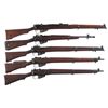 Image 1 : Five Commonwealth Military Bolt Action Longarms -A) Enfield SMLE III* Bolt Action Rifle