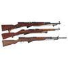Image 1 : Three Longarms -A) Romanian Model 56 Semi-Automatic Rifle with Bayonet