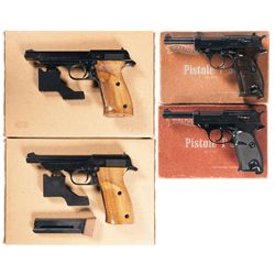 Four Boxed Semi-Automatic Pistols -A) Norinco TT-Olympia Semi-Automatic Pistol
