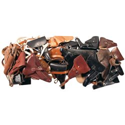 Large Grouping of Holsters