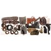 Image 7 : Large Grouping of Leather Items