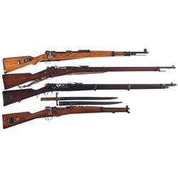Four Bolt Action Longarms -A) Mauser "byf/42" Model 98 Bolt Action Rifle