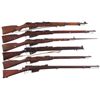 Image 1 : Six Bolt Action Military Long Arms -A) Finnish Mosin Nagant Model 39 Bolt Action Rifle