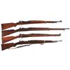 Image 1 : Four Military Bolt Action Rifles -A) Yugoslavian Mauser Model 24/47 Bolt Action Rifle