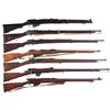 Image 1 : Seven Military Long Arms -A) BSA SMLE MKIII* Bolt Action Rifle