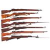 Image 1 : Seven Military Longarms -A) Nagoya Arsenal Type 99 Bolt Action Rifle