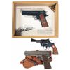 Image 1 : Three Colt Handguns -A) Cased Colt Battle of Chateau Thierry World War I Commemorative Model 1911 Se
