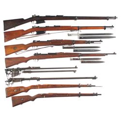 Six Bolt Action Military Rifles -A) Rare FN Mauser Model 1889/36 Bolt Action Rifle