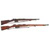 Image 1 : Two Bolt Action Rifles -A) Rare Hopkins & Allen Mauser Model 1889 Bolt Action Rifle