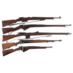 Five Bolt Action European Military Rifles -A) Hungarian Model 35M Bolt Action Rifle