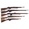 Image 1 : Five Bolt Action European Military Rifles -A) Hungarian Model 35M Bolt Action Rifle