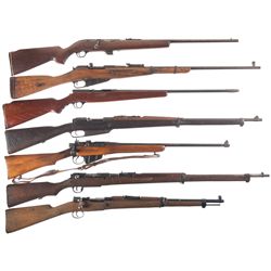 Seven Bolt Action Long Guns -A) Western Field Model M830 Bolt Action Rifle