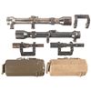 Image 1 : Four Rifle Scopes and Accessories