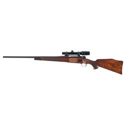 Winchester Pre-64 Left Handed Model 70 Bolt Action Rifle with Scope