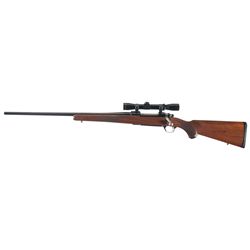 Ruger M77 Mark II Left Handed Bolt Action Rifle with Scope