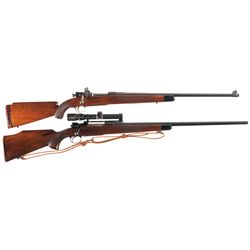 Two Bolt Action Rifles -A) Custom Springfield Armory Model 1903 Bolt Action Rifle