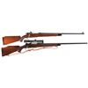 Image 1 : Two Bolt Action Rifles -A) Custom Springfield Armory Model 1903 Bolt Action Rifle