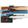 Image 1 : Four Boxed Bolt Action Rifles -A) CZ Model 452 2E ZKM Bolt-Action Rifle with Scope