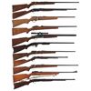 Image 1 : Ten Rifles and One Combination Gun -A) Remington Arms Model 33 Single Shot Rifle
