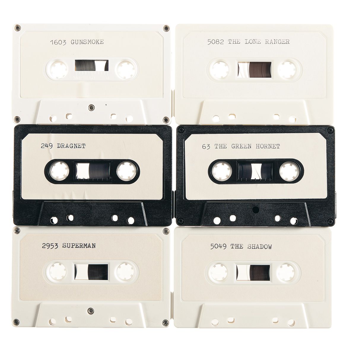 Large Grouping of Radio Show Audio Cassette Tapes