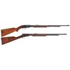 Image 1 : Two Winchester Slide Action Rifles -A) Winchester Model 61 Slide Action Rifle