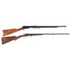 Image 1 : Two Long Guns -A) Winchester Model 90 Slide Action Rifle