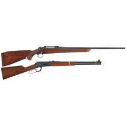Two Long Guns -A) Mauser 98k Bolt Action Rifle