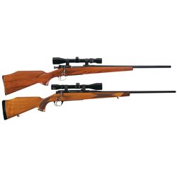 Two Scoped Bolt Action Rifles -A) Custom U.S. Springfield Model 1903 Bolt Action Rifle
