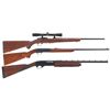 Image 1 : Three Sporting Longarms -A) Ruger Model 77/22 Bolt Action Rifle with Scope