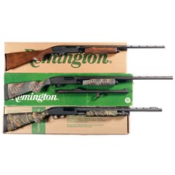 Three Boxed Shotguns -A) Remington Model 870 Express Slide Action .410 Shotgun