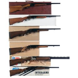 Six Shotguns -A) KBI Side by Side Shotgun with Case