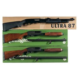 Three Boxed Shotguns -A) Chinese Made Ultra 87 Slide Action Shotgun