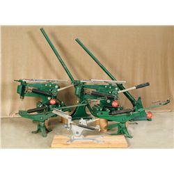 Five Winchester Clay Bird Manual Traps