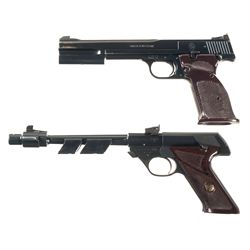 Two Semi-Automatic Target Pistols -A) Smith & Wesson Model 46 Semi-Automatic Pistol