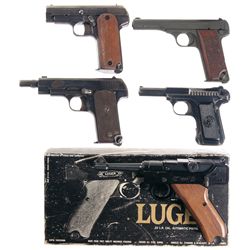Five Semi-Automatic Pistols -A) Echeverria Semi-Automatic Pistol