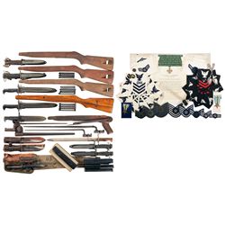 Edged Weapons, Stocks, Magazines, and U.S. Rank Insignia