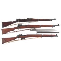 Three Military Bolt Action Rifles -A) U.S. Springfield Model 1903 Bolt Action Rifle