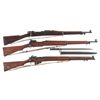 Image 1 : Three Military Bolt Action Rifles -A) U.S. Springfield Model 1903 Bolt Action Rifle