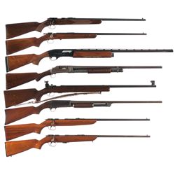Eight Longarms -A) Winchester Model 69A Bolt Action Rifle